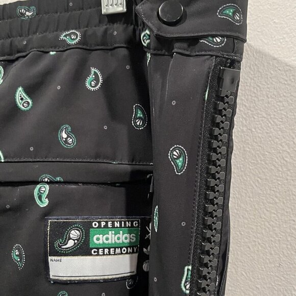 ADIDAS X OPENING CEREMONY NIGO PAISLEY PRINT TRACK PANTS 31 - Picture 10 of 11
